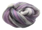 Pastel Lilac Shimmer - Merino Wool Mix  for Needle/Wet Felting & Spinning