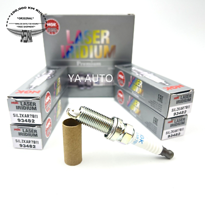 #ad Set of 4 Genuine NGK 93482 Laser Iridium Spark Plug SILZKAR7B11 $39.99