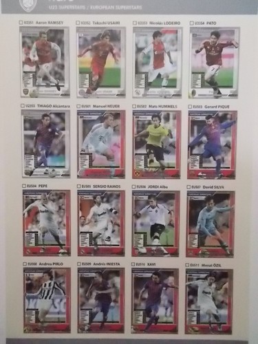 SALE Panini WCCF 2011 KAHN AUGENTHALER KEOWN PFAFF Thiago Alcantara OZIL - Picture 17 of 62