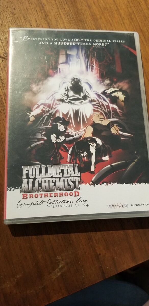 Fullmetal Alchemist Season 1+2 Brotherhood (64 Episodes DVD Anime -US  Seller New