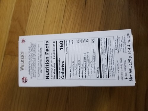 Walker’s Festive Shortbread Gingerbread Men – 4.4 oz Shortbread Cookie Box - ... - Picture 7 of 15