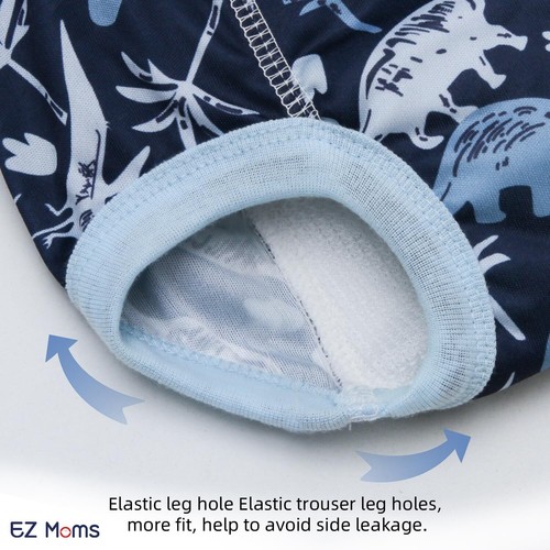 10 Packs High Waist Training Underwear Double Absorption Toddler Boys Trainin... - Picture 4 of 6