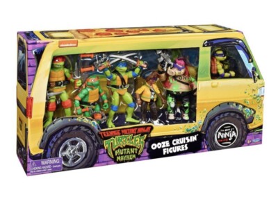 sold out★timeleszセット TMNT Mutant Mayhem Ooze Cruisin Figures Exclusive 6-pack April