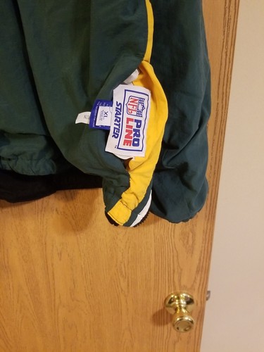 Chaqueta Pullover Reversible Vintage Green Bay Packers Starter Pro Line Adulto XL - Imagen 4 de 7