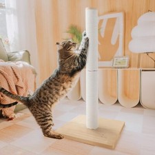 31.5  Tall Cat Scratching Post Kitten Scratcher Paper Rope Scratch Posts Tree...