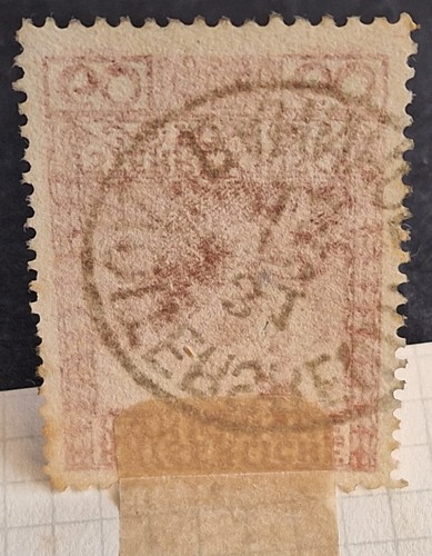 1912 Austria 60H Franz Josef I Commemoration Stamp cd Voitersreuth - Picture 2 of 2