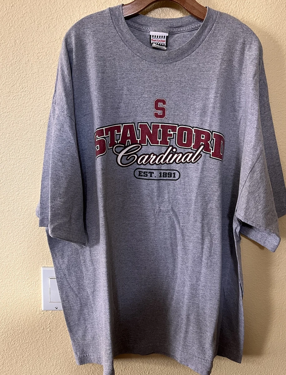 Vintage Footlocker Stanford Cardinal Men's Gray T Shirt Size 3XL CRM2 | eBay