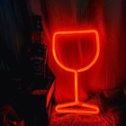 Colorful LED Neon Sign Light Wall Hanging Night Lamp For Bar Home Party Decor