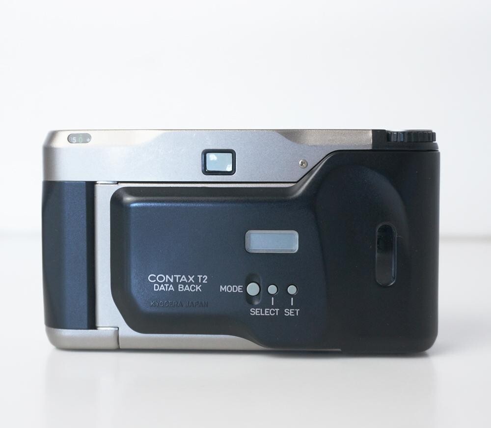 動作確認済み【美品】Contax T2 Titan Silver #355 All Works [MINT Case] Contax T2 Titan Silver 35mm Point
