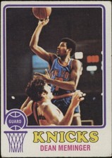 1973 Topps #93 Dean Meminger - New York Knicks