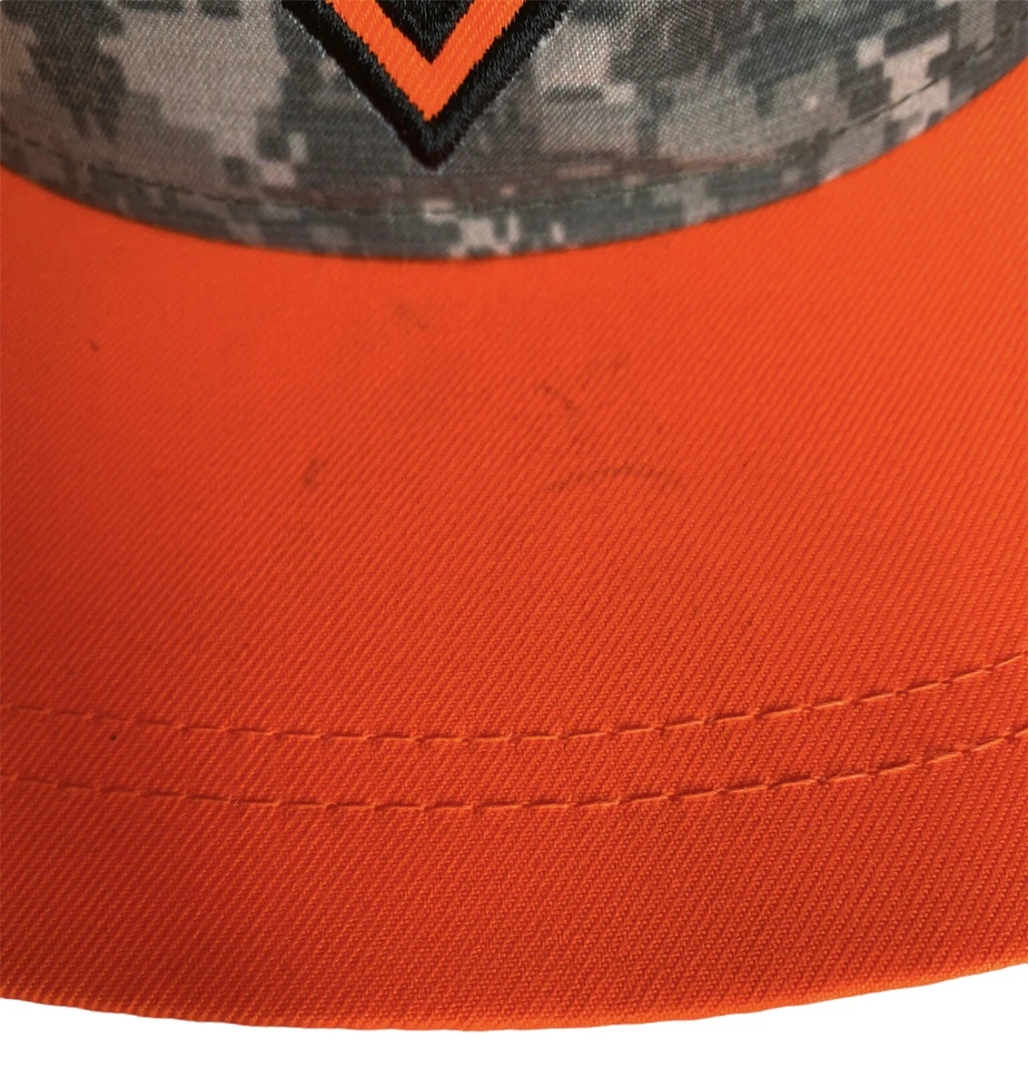 Superman DC Comics Hunter Naranja Camuflaje Juvenil OSFM Gorra Ajustable Plana Facturada Foto 2 de 4