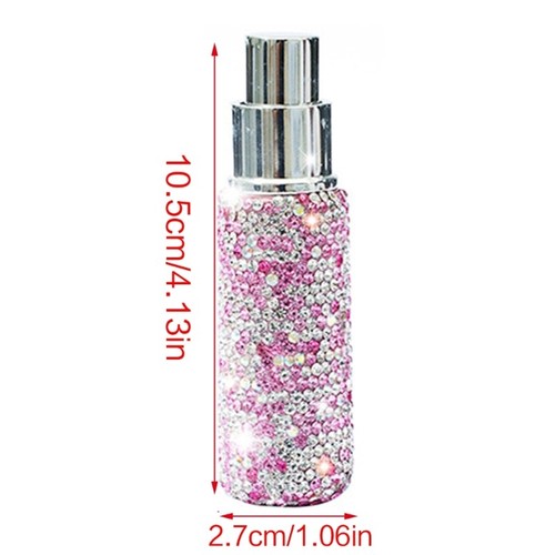 10ml Bling Perfumes Spray Bottle Rhinestone Travel Refillable Perfumes Atomizer - Picture 8 of 12