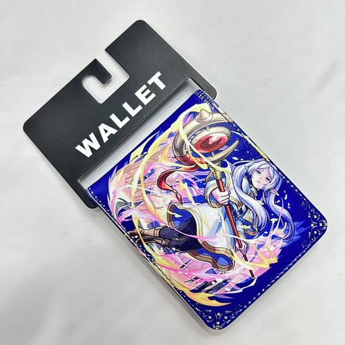 Frieren Himmel Eisen Cartoon Purse ID Credit Card Holder Leather Bag wallet - Picture 9 of 18