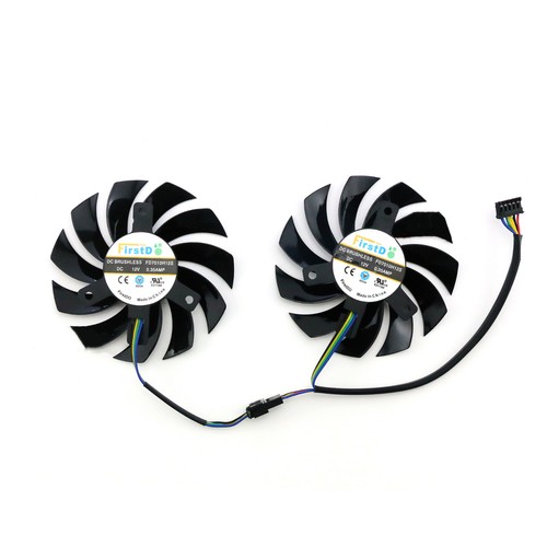 For ASUS GTX1060 950 660 750ti 760 770 RX560 FD7010H12S Graphics Card Cooler Fan - Picture 4 of 8