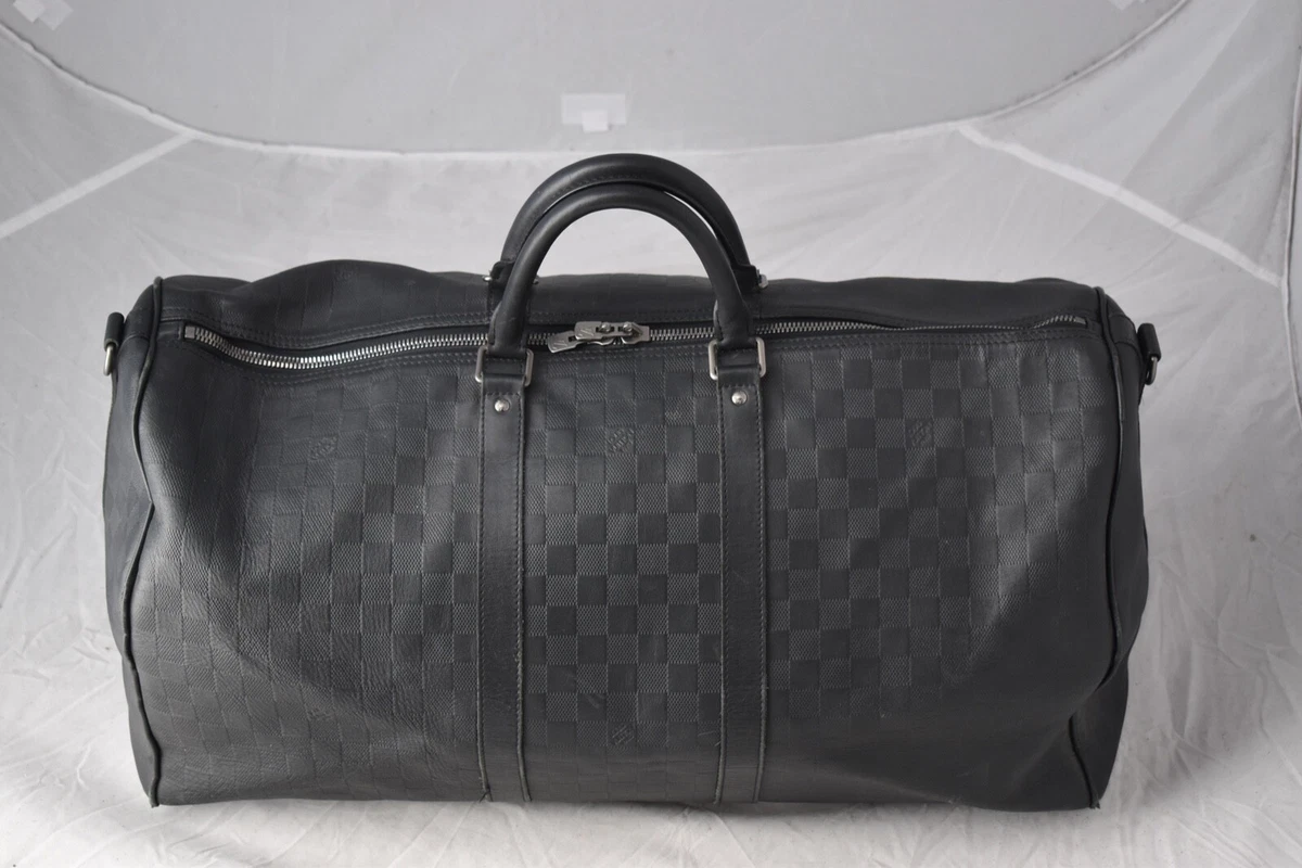 louis vuitton weekend bag black