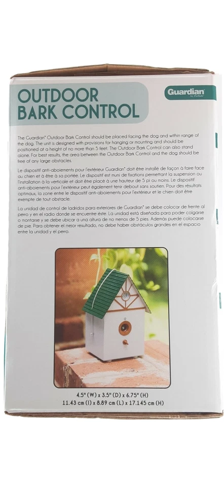 Guardian CONTROL DE CORTEZA EXTERIOR sistema de disuasión de corteza ultrasónico GBC11-12134 ¡NUEVO EN CAJA! Foto 2 de 4