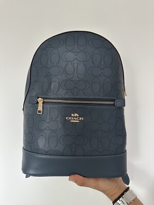 Coach - Kenley Backpack In Signature Leather | eBay UK
