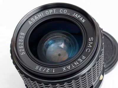 ペンタックス Pentax 35mm f2 MF Wide Angle 7972 Pentax SMC PENTAX 35mm F2 MF Wide Angle Prime Lens PK Excellent