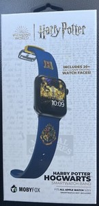 MobyFox Harry Potter Hogwarts Apple Silicone Montres Band 38, 40, 41, 42, 44, 45MM