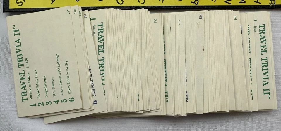 1986 Who's Who Memory Game by Cadaco Complete Great Condition FREE SHIPPING - Image 4 of 4