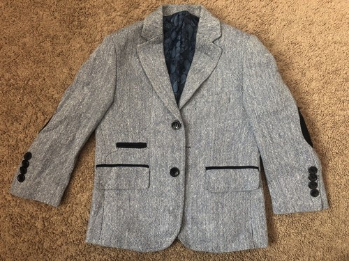 Isaac Mizrahi Boys' 4t Classic Suit Jacket Twill Sport Coat / Blazer Size 3