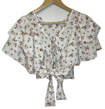 Francescas Mi Ami Top Open Tie Back  Size Small NWT