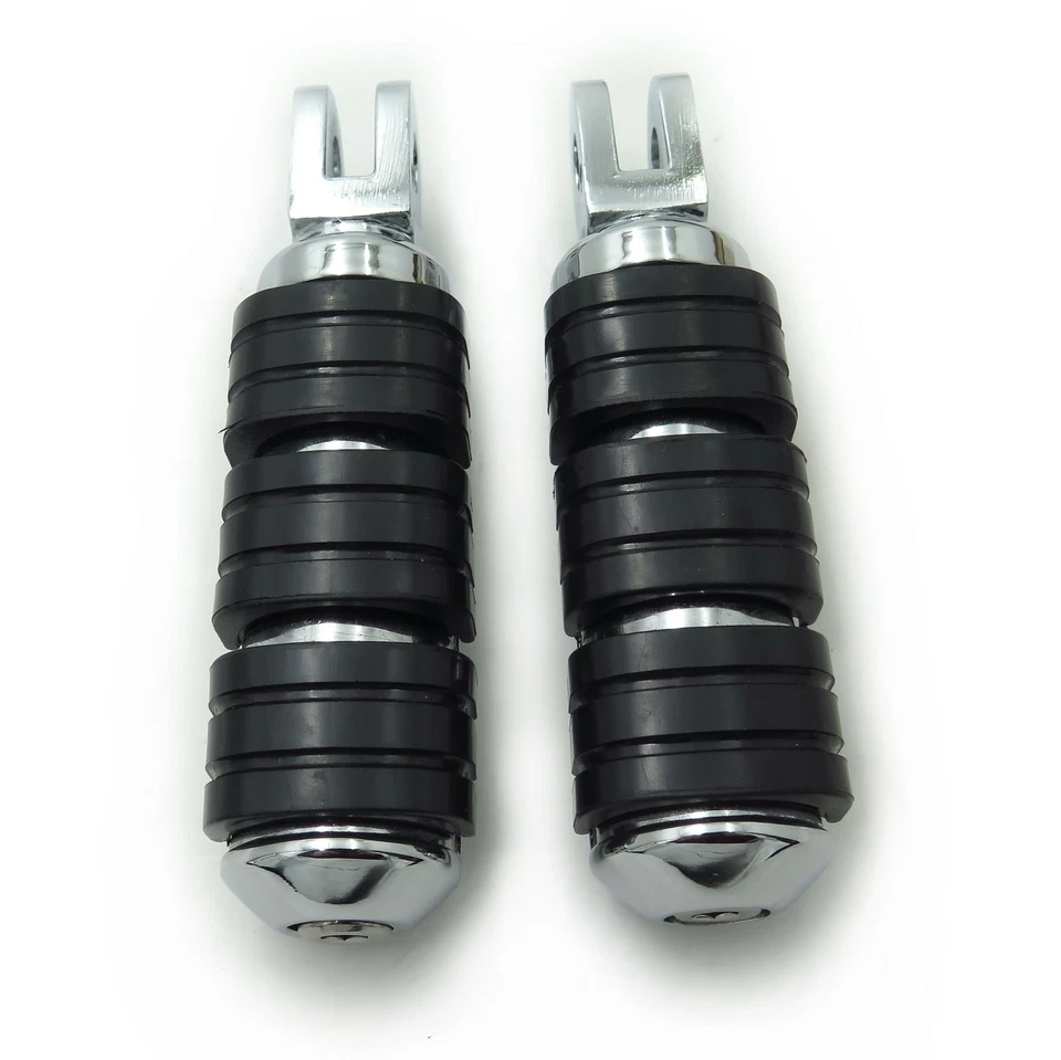 estriba cromada para Triumph Thunderbird 1995-2003 (delantera y trasera) Foto 3 de 4