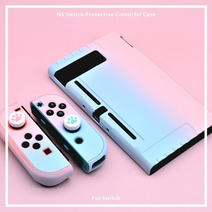 For Nintendo Switch Ns Joy Con Cover Gradient Coloful Pc Protective Case Shell Ebay