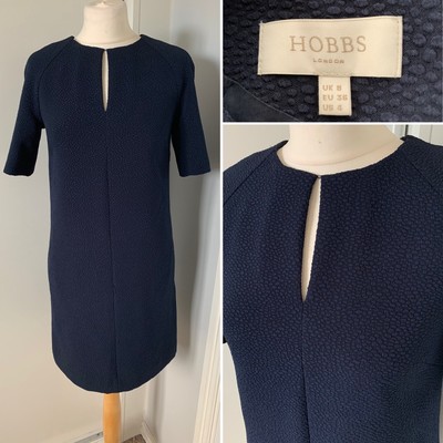 hobbs navy blue dress