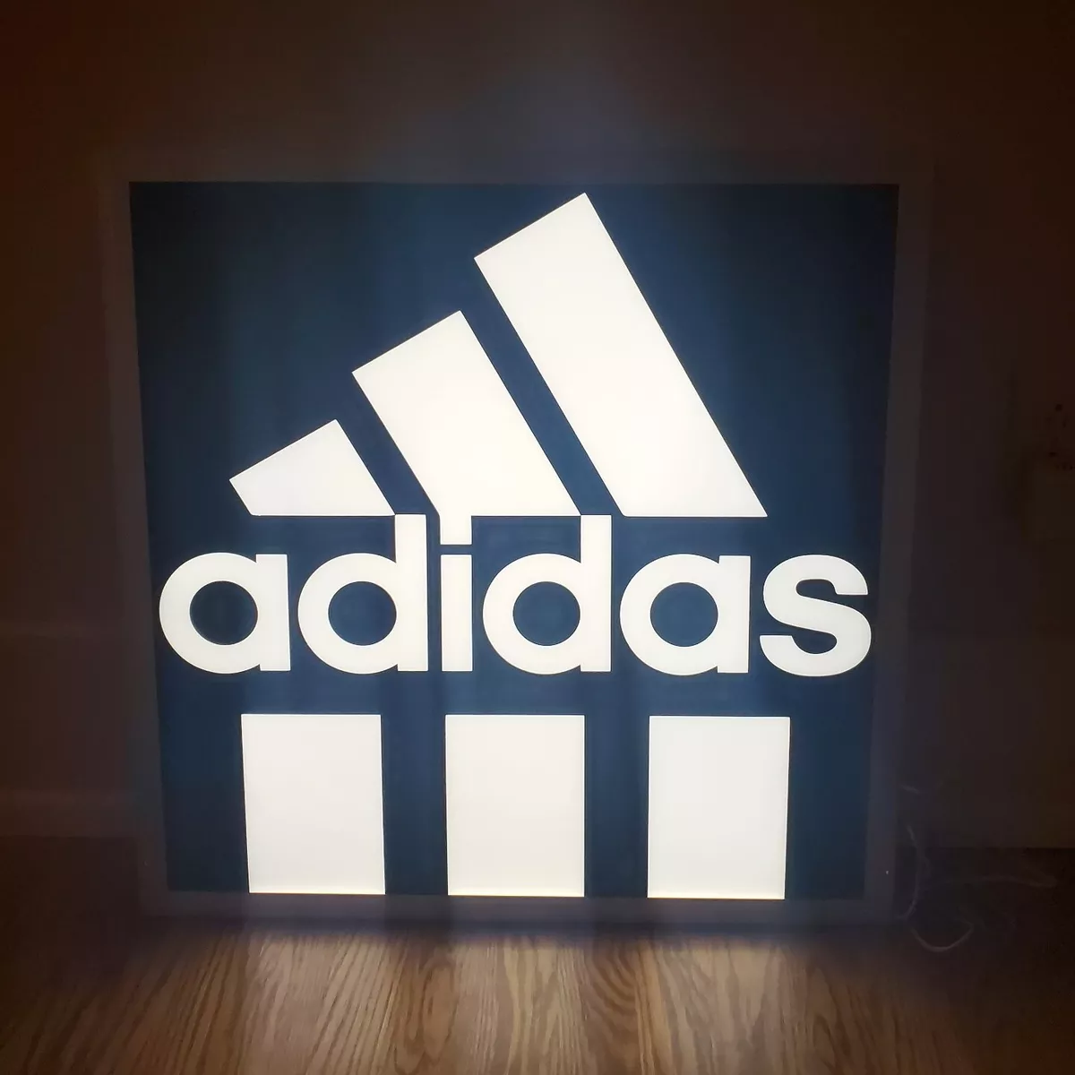 Adidas Advertising Large LED Display Sign *TESTED WORKING READ* |