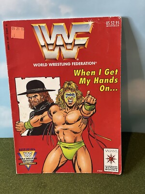 WWF/WWE Wrestling Valiant Graphic Novel Comic, Ultimate Warrior, Undertaker '91
