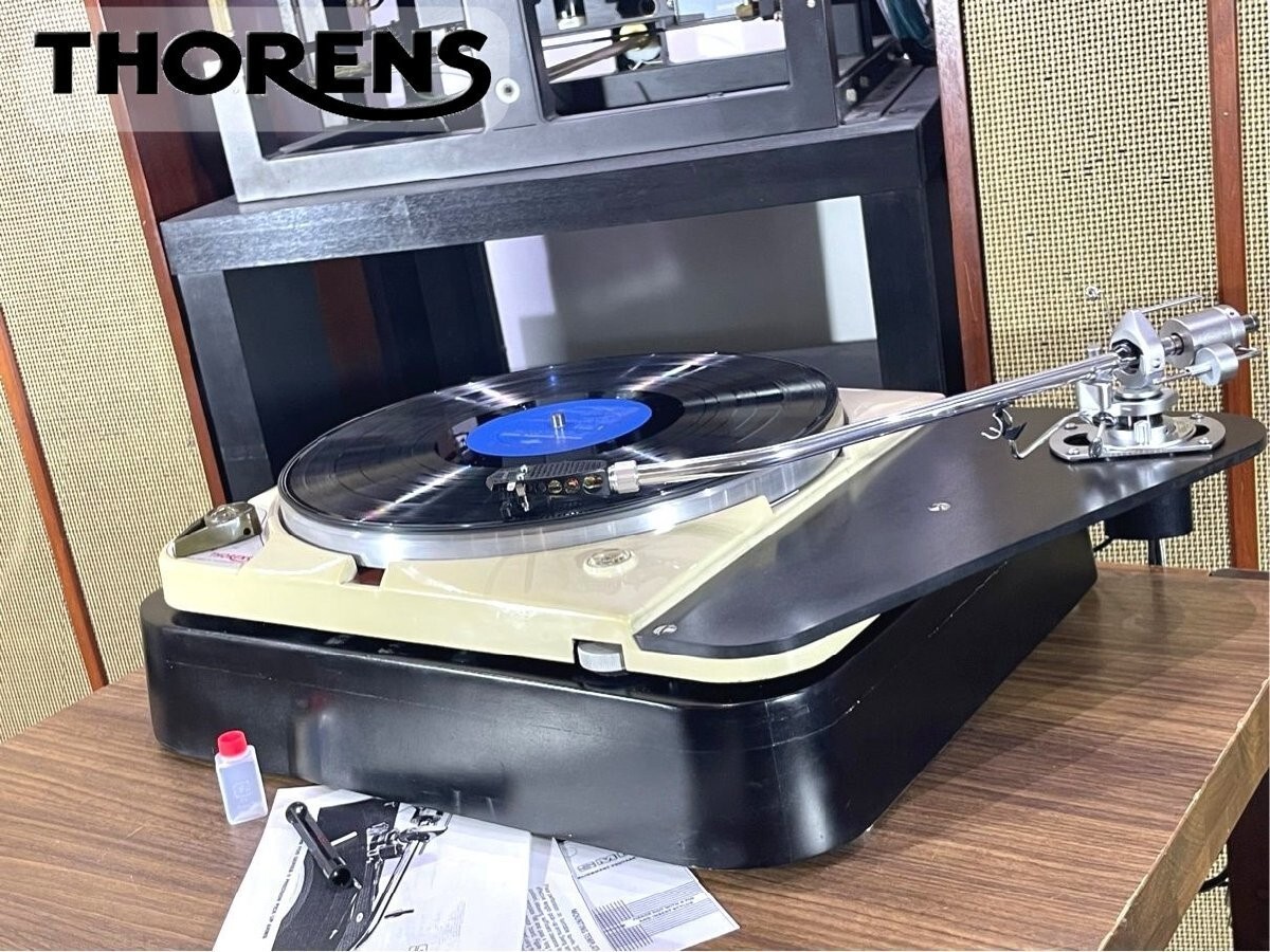 Turntable THORENS TD124 SME 3012 S2 long arm equipped SME shell