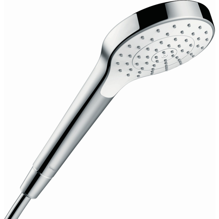 ручной выключатель hansgrohe Croma Select S 1jet 26804400 weiß chrom, Duschkopf