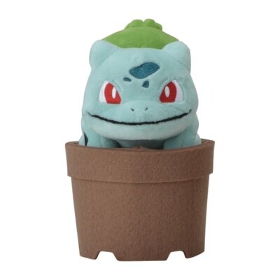 Pokemon Grassy Gardening Bulbasau Mascot Plush Toy Pokemon Center