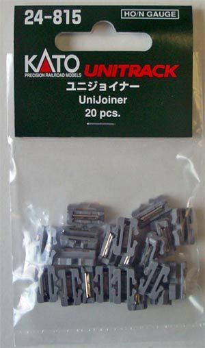 Kato #24-815 HO/N-Gauge Unitrack Unijoiner 20 pcs. Kato #24-815 HO/N-Gauge Unitrack Unijoiner 20 pcs.