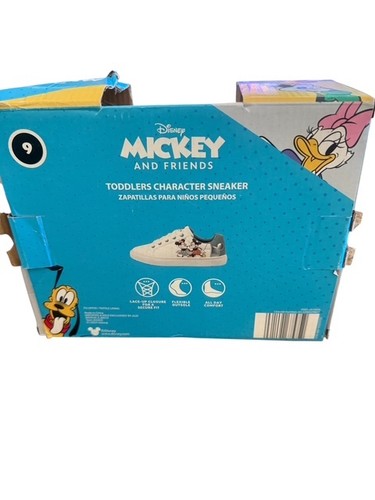 Disney Mickey Mouse & Minnie Mouse Toddler Character Sneakers Size 9 - Picture 8 of 8