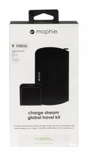 Image of Mophie Charge Stream Global Travel Kit - EU US AUS UK Wireless Charger  - New