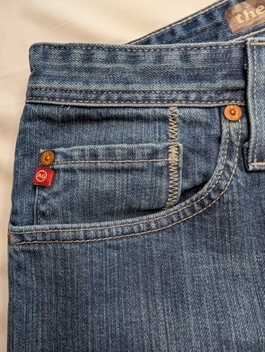 AG Adriano Goldschmied Jeans Mens The Hero Blue Denim Size R33x32 - Picture 16 of 23