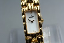 Orologio da donna FENDI Orologi 670L 14 mm oro quarzo bianco dal GIAPPONE [qu...