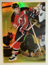 1995-96 Pinnacle Select Certified Mirror Gold NHL Hockey #92 John MacLean Devils