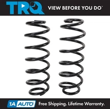 TRQ Rear Coil Spring Set Fits 2005-2015 Volkswagen