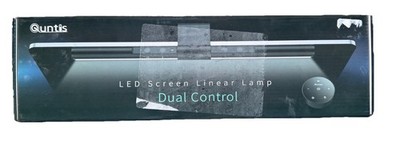 Quntis LED Screen Linear Lamp Dual Control, Elegant Gray, LI-HY-0214-BK W Remote
