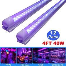 4 Ft UV Led Black Light Bar, Providing a Fun Atmosphere in DJ Stage Club Party