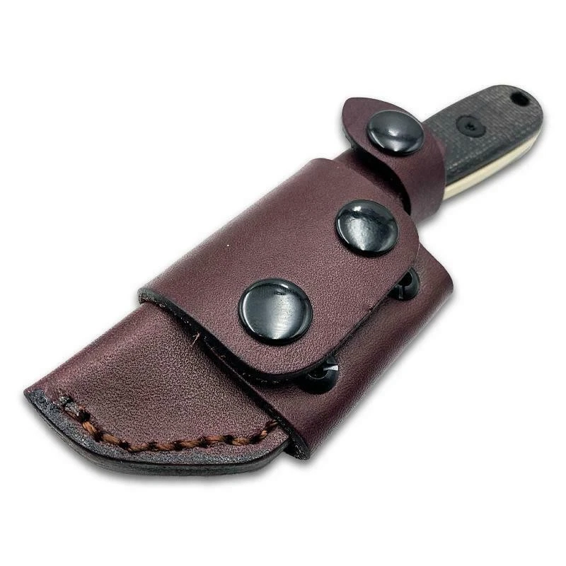 Funda de cuero personalizada Scout para cuchillo de hoja fija Esee Izula Foto 2 de 4