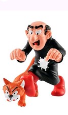  SCHLEICH SCHTROUMPF Gargamel Et Azrael Neuf Sous Blister Rare Figurine