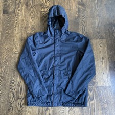 The North Face Zipline Rain Jacket Youth Boys XL Black Dryvent Rain Wind Hood
