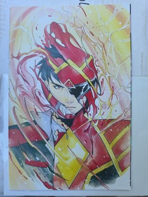 POWER RANGERS #1   PEACH MOMOKO VIRGIN VARIANT   LIMITED   1:250 INCENTIVE   NM+