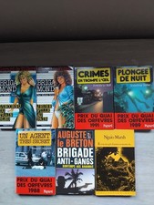Lot de 7 romans policiers