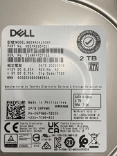 Brand NEW SEAL Dell 2TB 7.2K 6Gbps SATA 3.5 HDD 512n (HDEPR83DAB51) NPVM6 0NPVM6