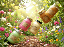 Frankincense and Myrrh 16 oz Soy Candle Free Shipping Strong Scent Hand Poured